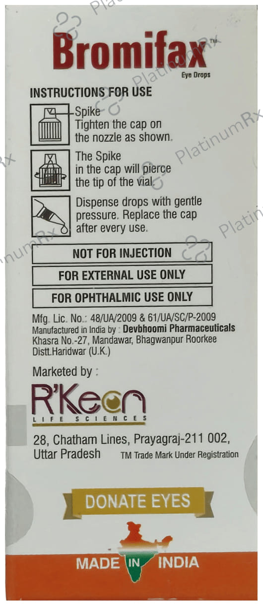 Bromifax Ophthalmic Solution 5ml