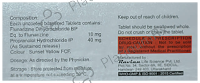 Grain OX 10/40mg Tablet SR 10s