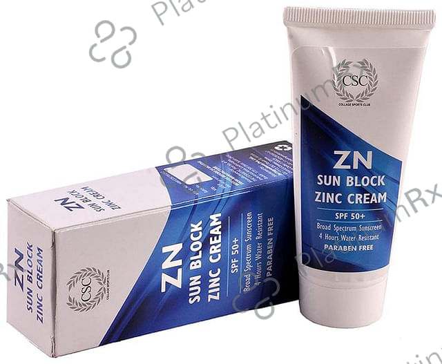 CSC ZN Sun Block Zinc Cream SPF 50+