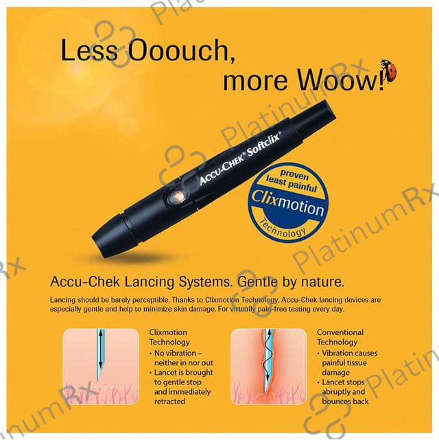 Accu Chek Softclix Lancets Kit 1s