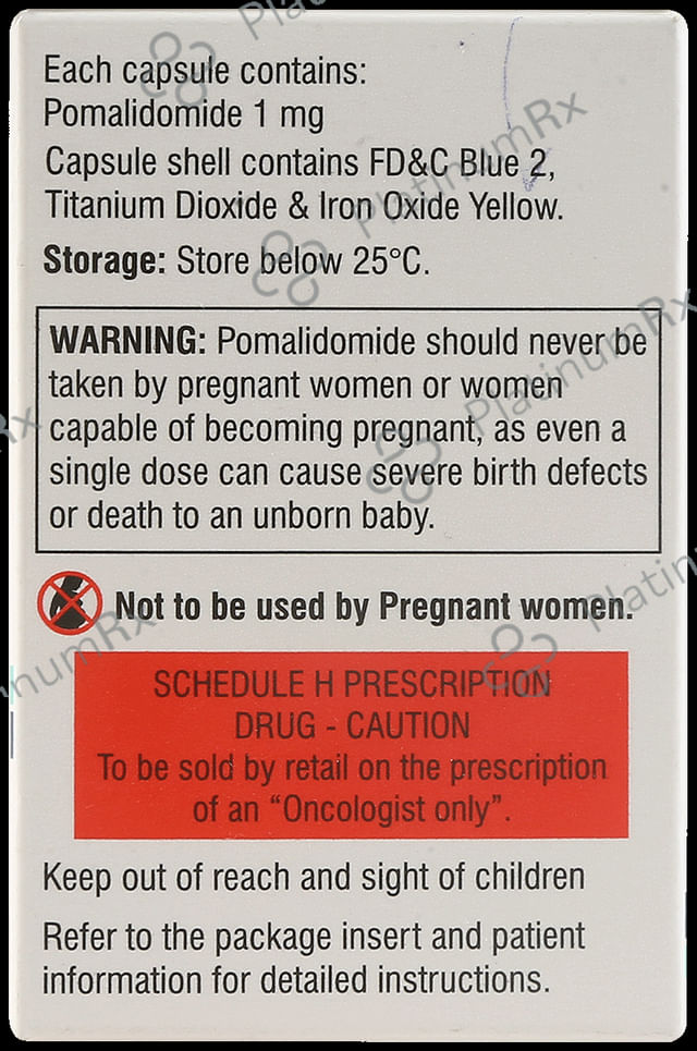 Pomalid 1mg Capsule 21s