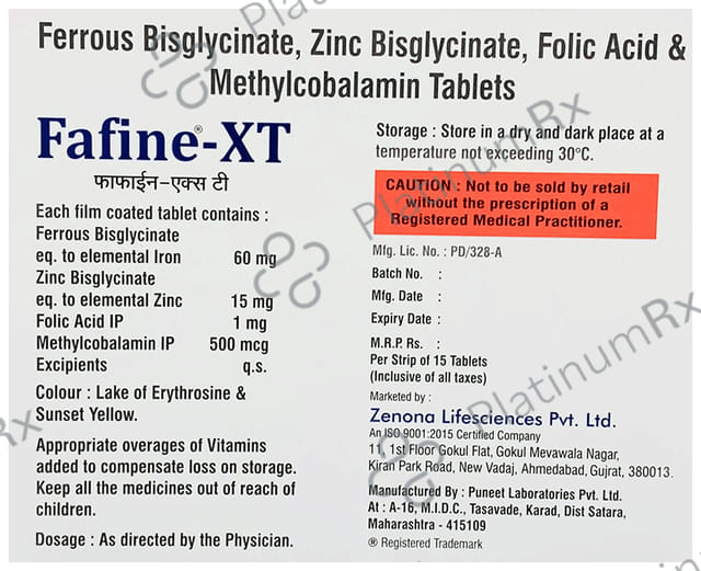 Fafine XT Tablet 15s