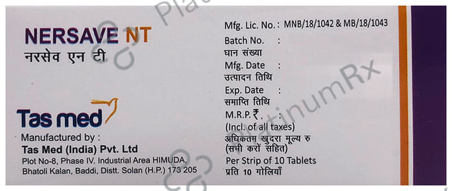 Nersave NT 75mg/10mg Tablet