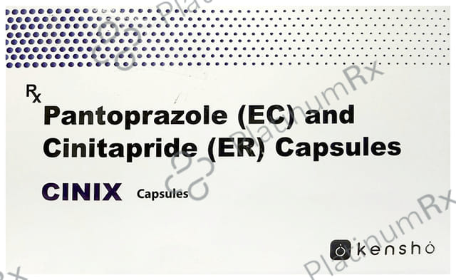 Cinix 3/40mg Capsule ER 10s