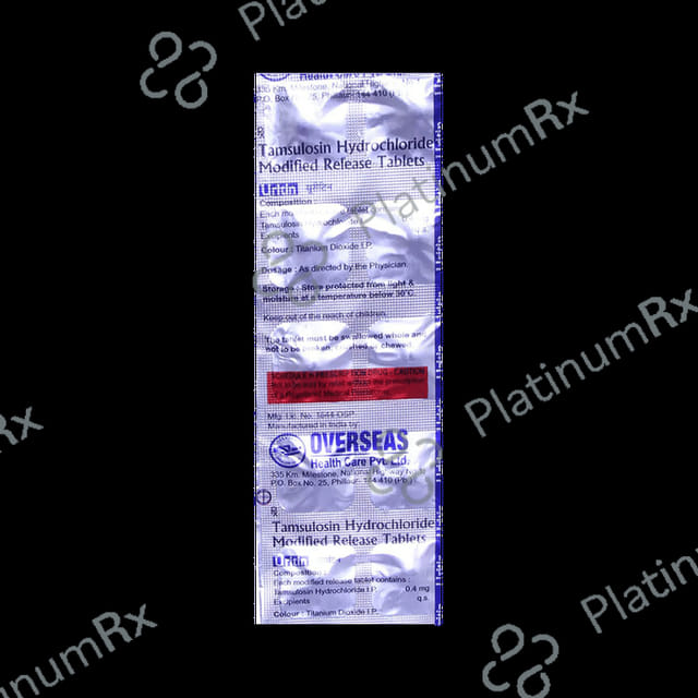 Uritin 0.4mg Tablet 10s