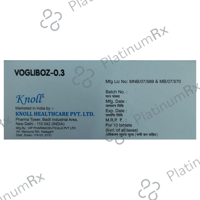 Vogliboz 0.3mg Tablet 10s