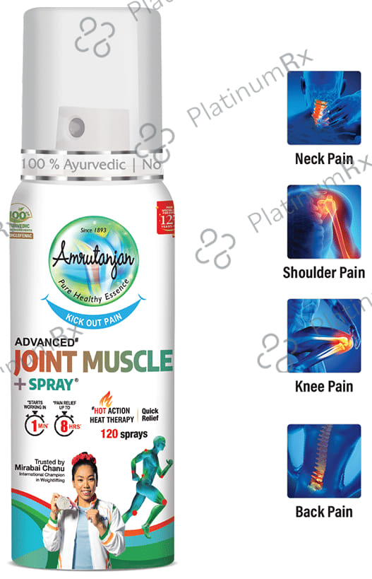 Amrutanjan Advanced Joint Muscle + Spray 30 gm