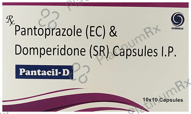 Pantacil D 30/40mg Capsule SR 10s