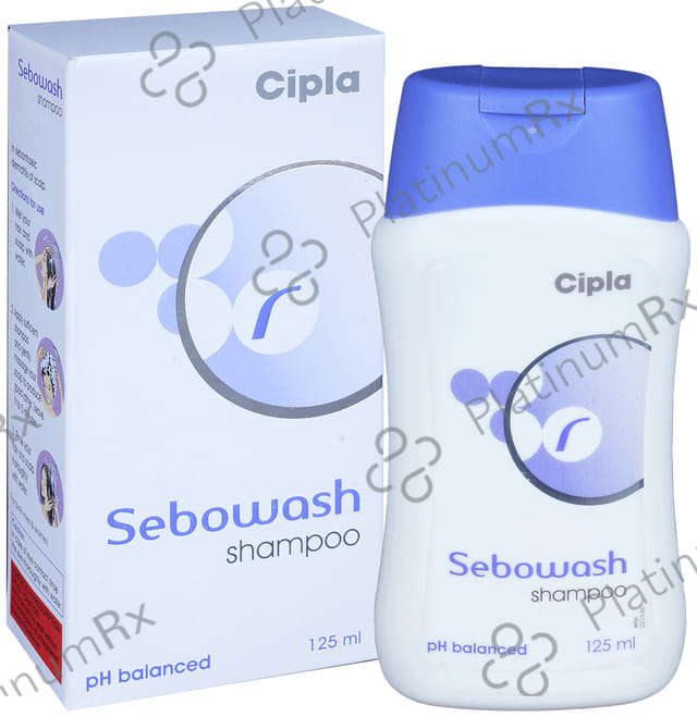Sebowash 0.01% Shampoo 125ml