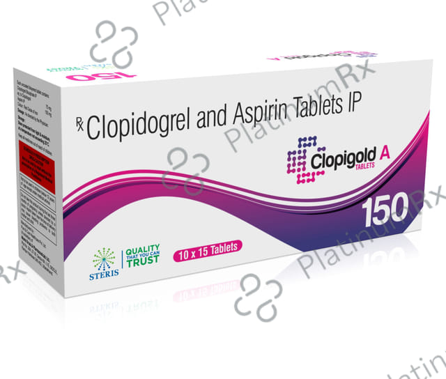 Clopigold A 150/75mg Tablet 15s