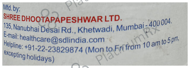 Dhootapapeshwar Agnikumar Rasa Tablet 1000 tablets
