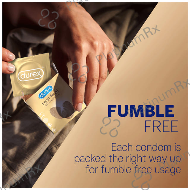 Durex Real Feel Latex Free Condom 10s