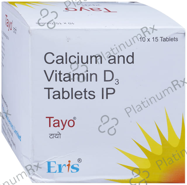 Tayo 500/1000IU Tablet 15s