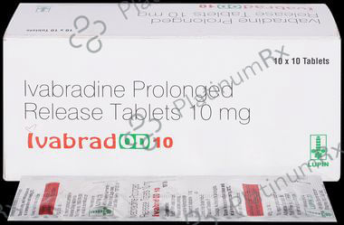 Ivabrad OD 10mg Tablet PR 10s