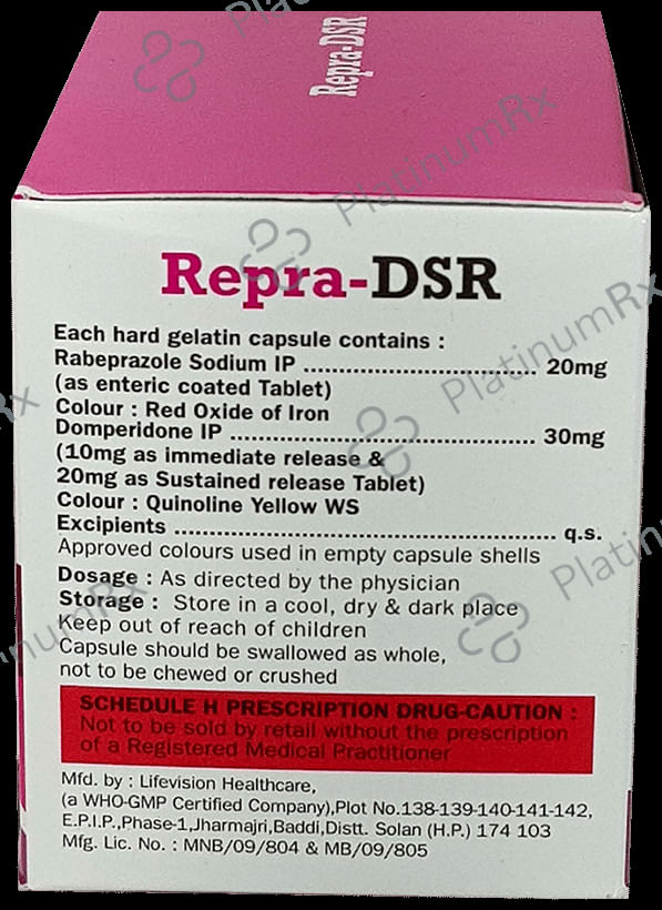 Repra DSR Capsule 10s