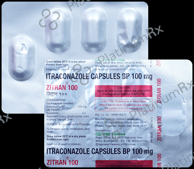 Zitran 100mg Capsule 7s
