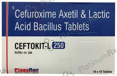 Ceftokit L 250mg Tablet 10s