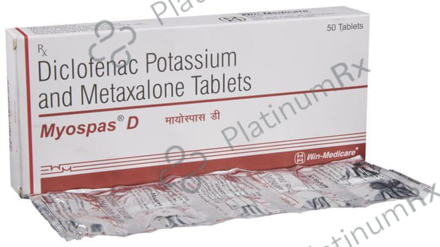 Myospas D 50/400mg Tablet 10s