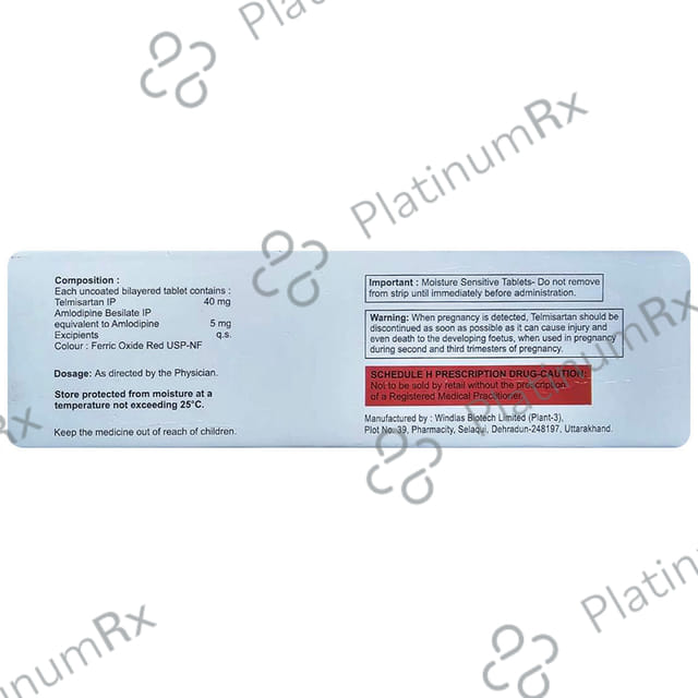 Telmigod AM 40/5mg Tablet 10s