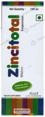 Zincitotal Oral Suspension 100ml