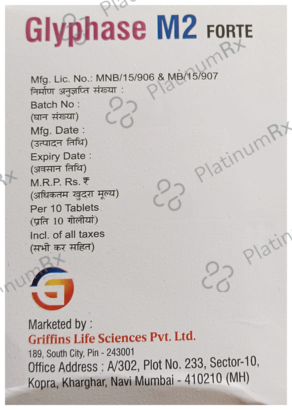 Glyphase M2 Forte Tablet SR