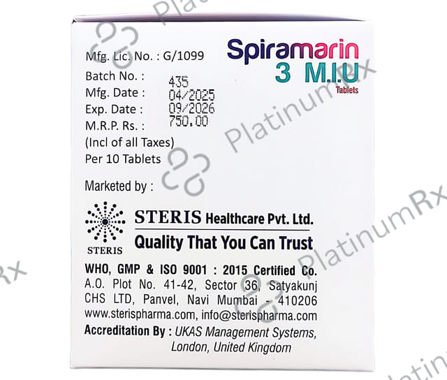 Spiramarin 3M Tablet 10s