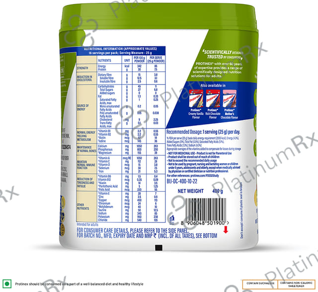 Protinex Diabetes Care Protein Creamy Vanilla Powder 400gm