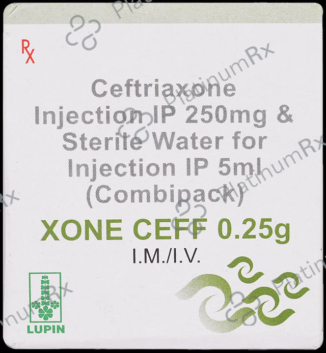 Xone Ceff 250mg Injection