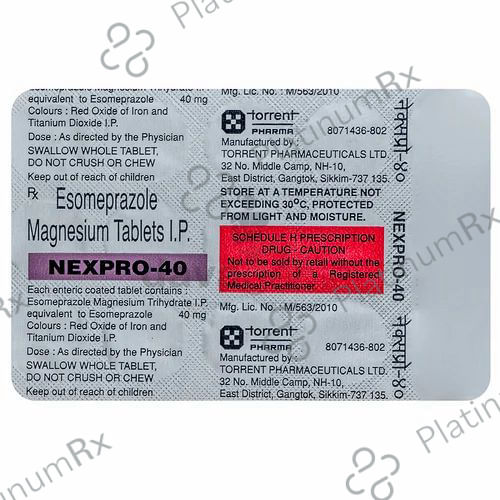 Nexpro 40 Tablet 10s