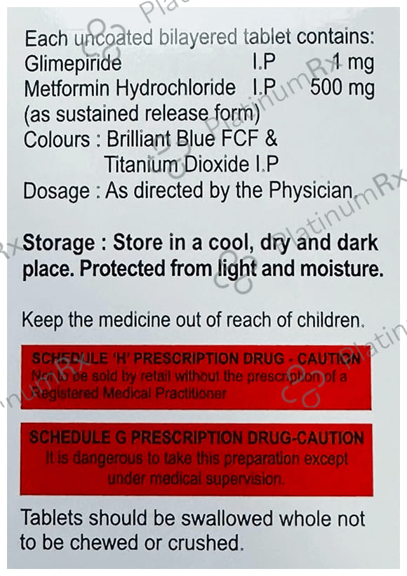 Glyshield G1 Tablet SR 10s