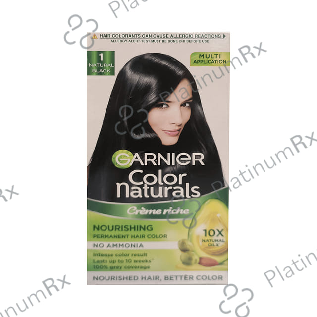 Garnier Color Naturals Creme Rich Hair Color Natural Black