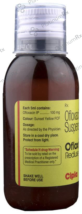 Oflox Rediuse 100mg Oral Suspension 60ml
