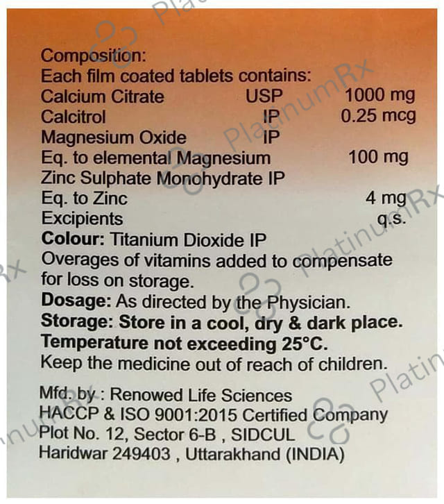 Calzer Tablet 10s