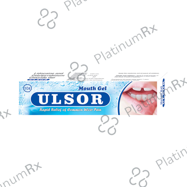 Ulsor Gel - Relief From Common Mouth Ulcer Pain