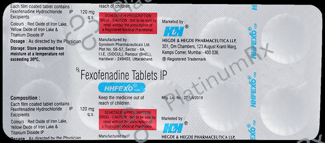 Hhfexo 120mg Tablet 10s