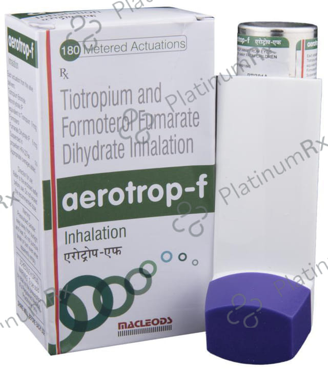 Aerotrop F 6/9mcg Inhaler 180MDI