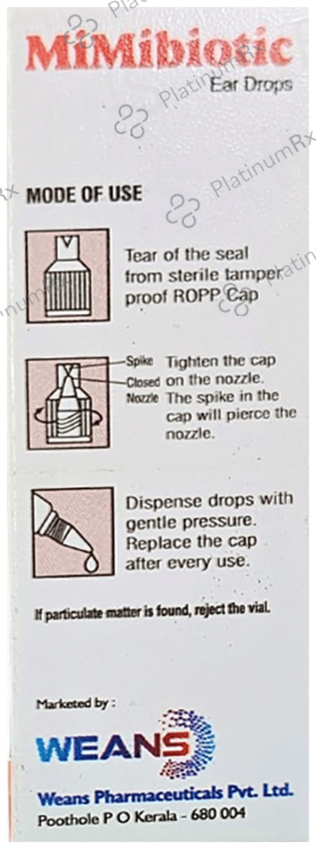 Mimibiotic Ear Drop 5ml
