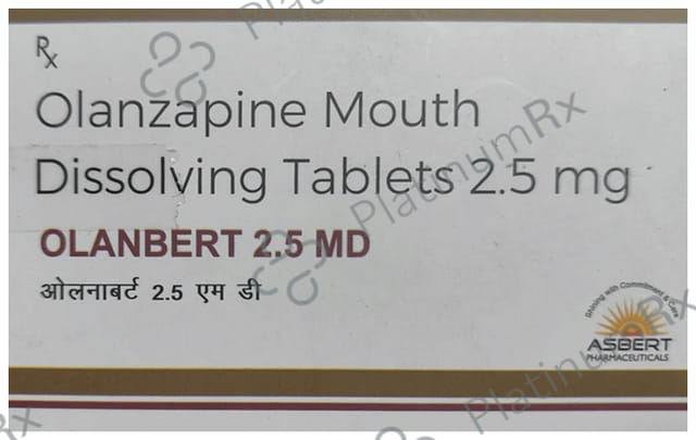 Olanbert 2.5mg MD Tablet 15s