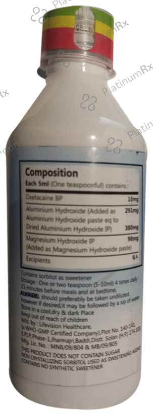 Alkagel Oral Gel Mint Sugar Free 200ml