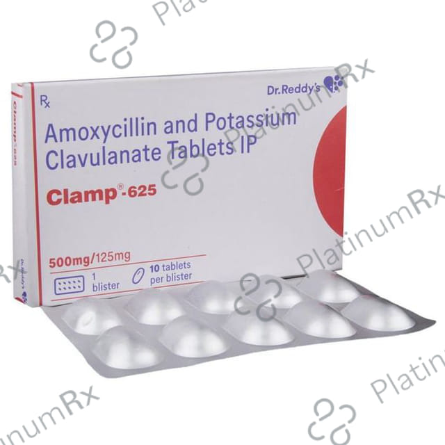 Clamp 625mg Tablet 10s