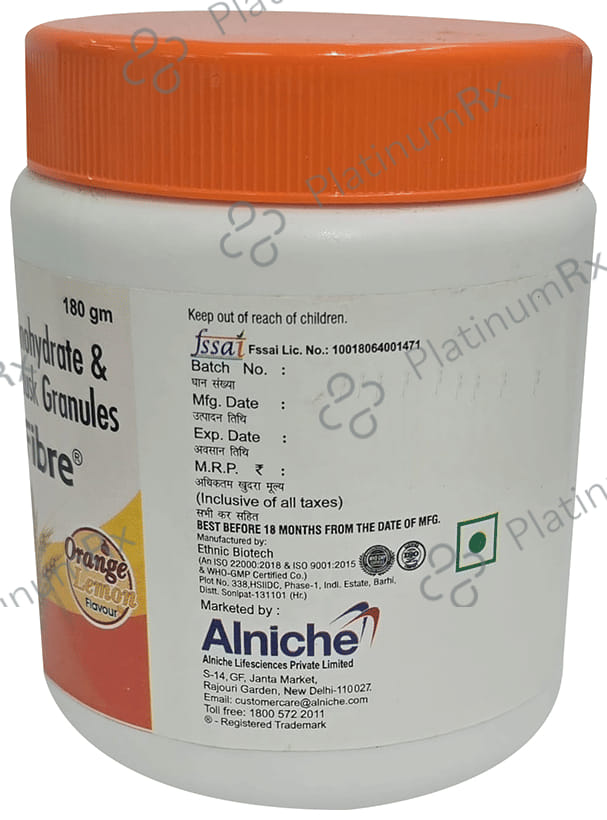 Ezyfibre 3.5/10gm Granules 180gm
