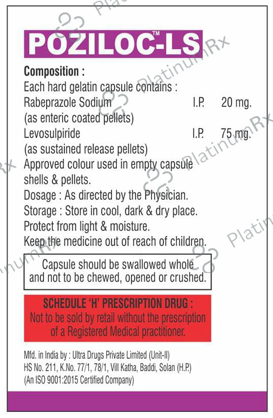 Poziloc-LS Capsule SR