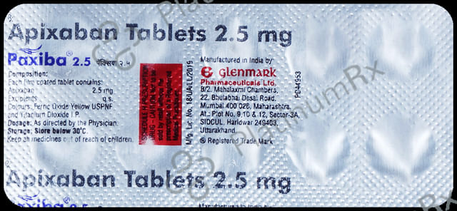 Paxiba 2.5mg Tablet 10s