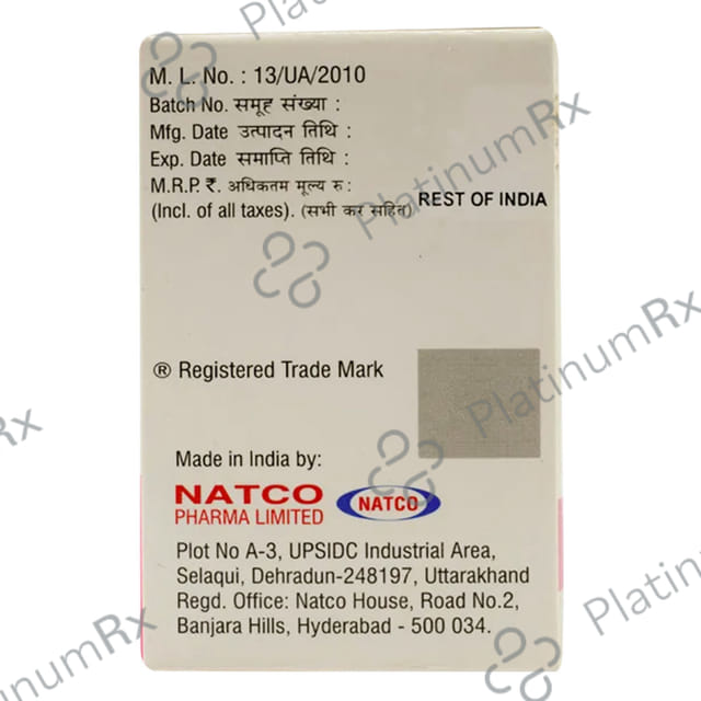 Erlonat 100mg Tablet 30s