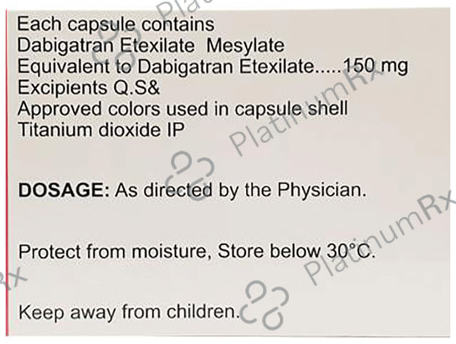 Dabifib 150mg Capsule 10s
