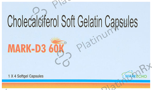 Mark-D3 60K Softgel Capsule