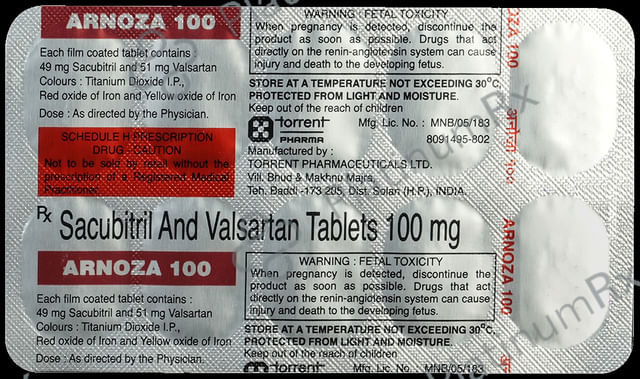 Arnoza 100mg Tablet 10s