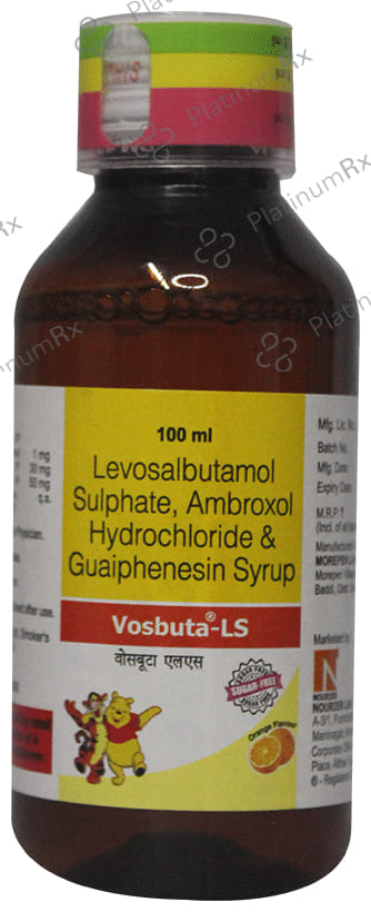 Vosbuta-LS Syrup Orange Sugar Free