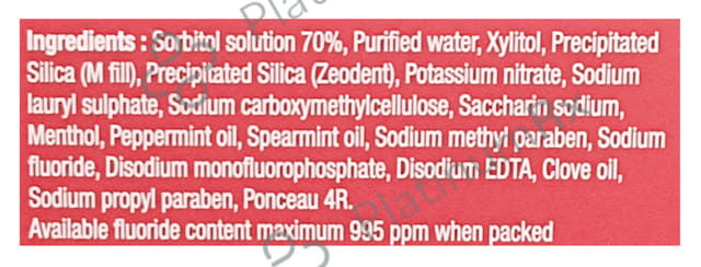 Senquel F Foaming Medicated Toothpaste 100gm
