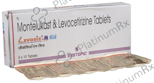 Levosiz M Kid 2.5/4mg Tablet 10s
